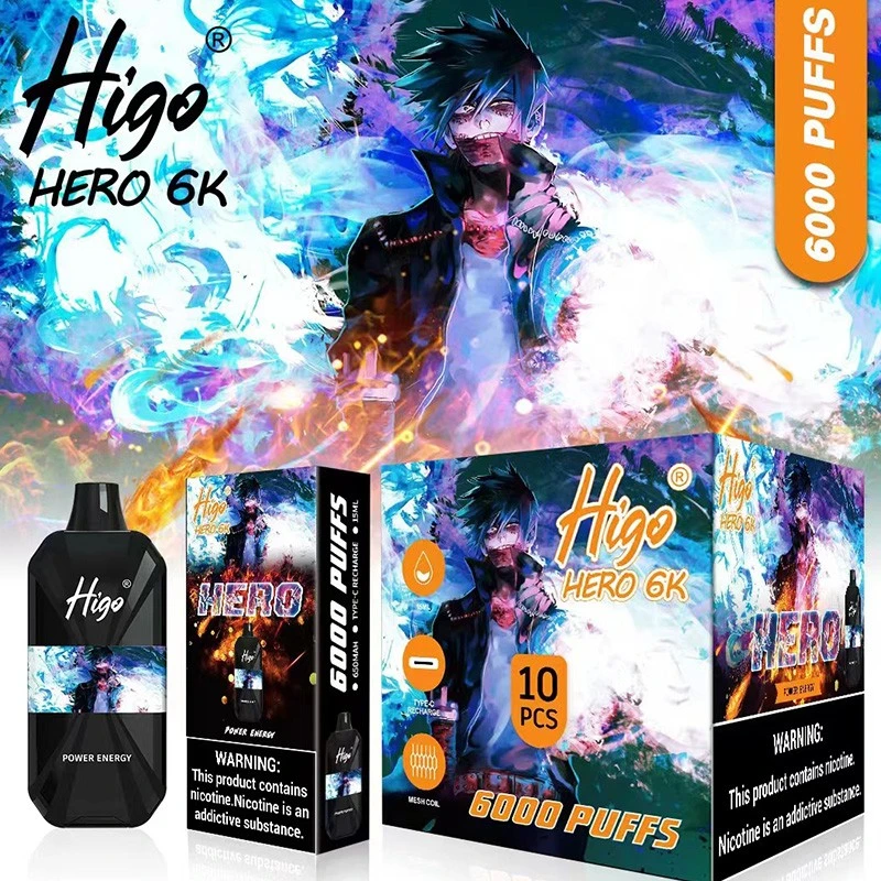 Higo HERO 6000 electroic cigarette disposable vape 4.jpg