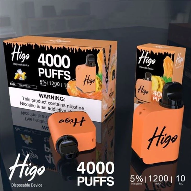 Higo 4000 Vape all