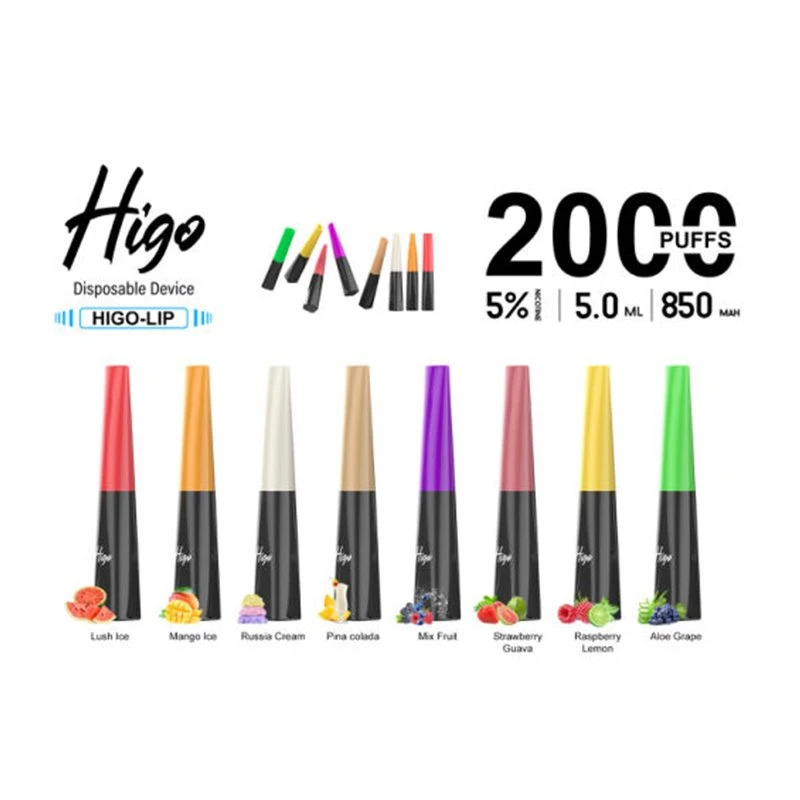 Higo Lip 2000 Vape usa e getta