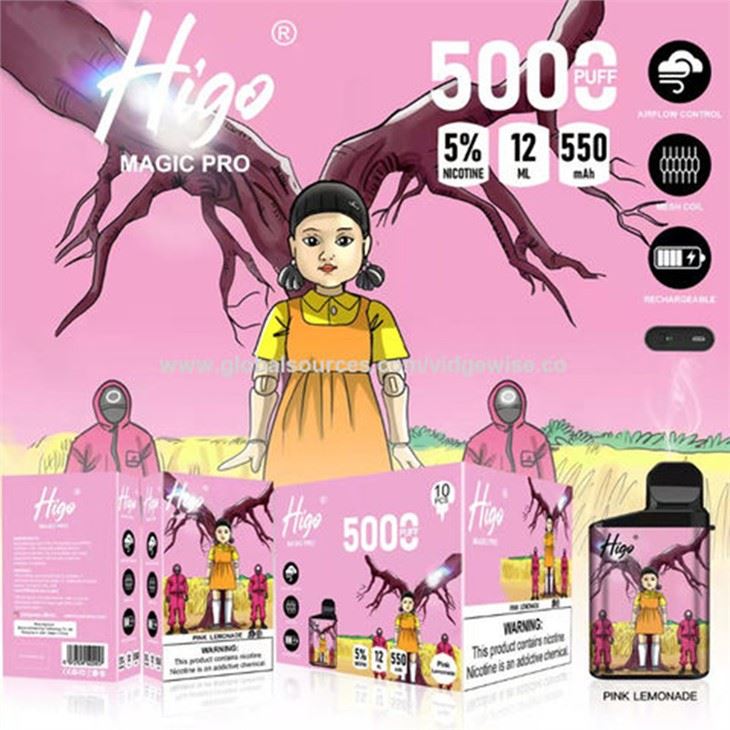 Higo Magic Pro 5000 Vape all