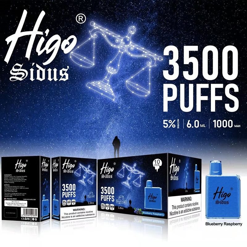 Higo Sious 3500 Puffs Vaporizzatore monouso