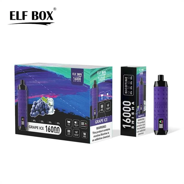 ELF BOX SHISHA 16000 Puff Vape usa e getta
