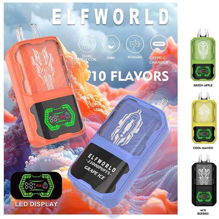 ELFWORLD AI22000 Puffs monouso Vape
