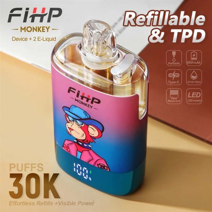 FIHP MONKEY 30K Soffi ricaricabili TPD