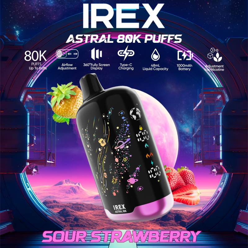 sour strawberryIREX Astral 80k