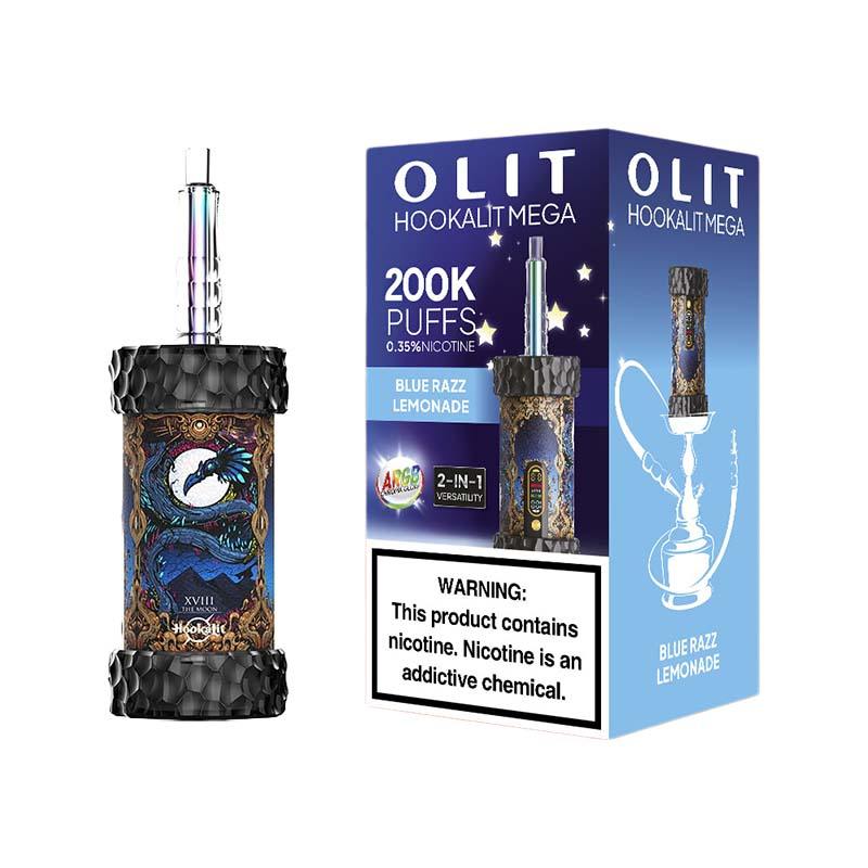 Olit-Hookalit-Mega-200K-Puffs-Shisha-Hookah-Vape-WholesaleHookalit Mega 200K Olit-Hookalit-Mega-200K-Puffs-Shisha-Hookah-Vape-WholesaleHookalit Mega 200K
