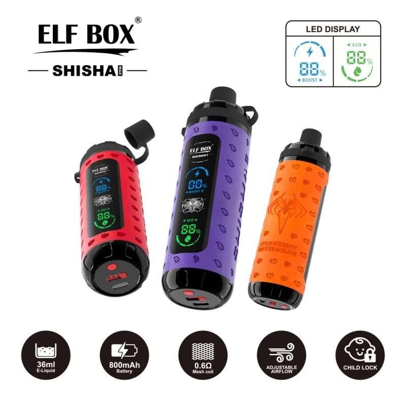 ELF BOX SHISHA MAX 40000 13 ELF BOX SHISHA MAX 40000 13