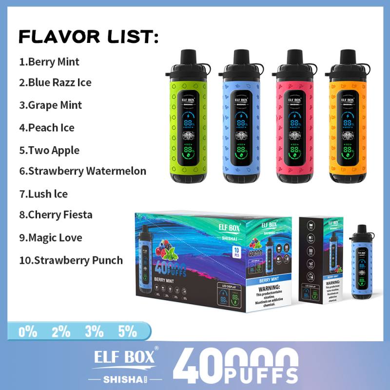 ELF BOX SHISHA MAX 40000 19