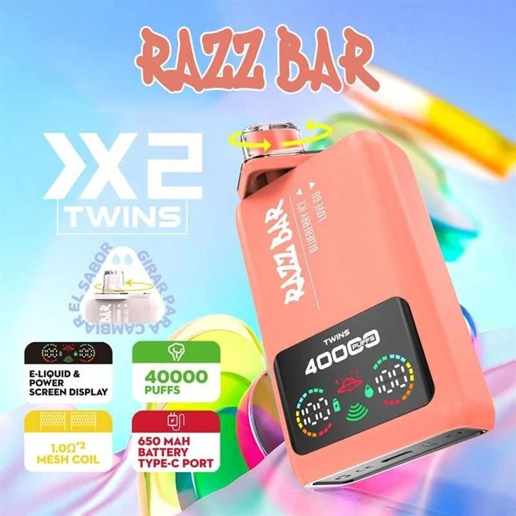 RAZZ BAR 40000 Dual Flavor price