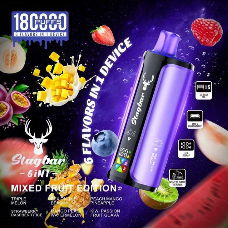 Stag Bar 180K Soffi 6in1 Vape