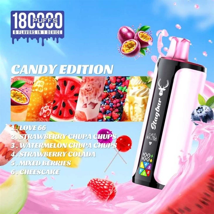 StagBar 180K 6in1 Puffs price